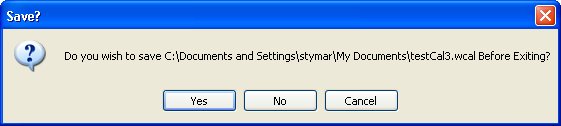Save prompt